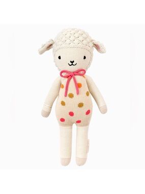 Cuddle + Kind hand knit doll Lucy the Lamb